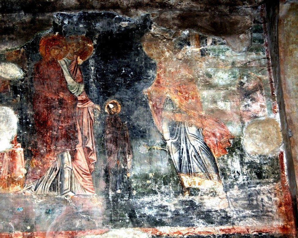 <b>Фреска храма Св. Софии в Охриде, Македония</b>