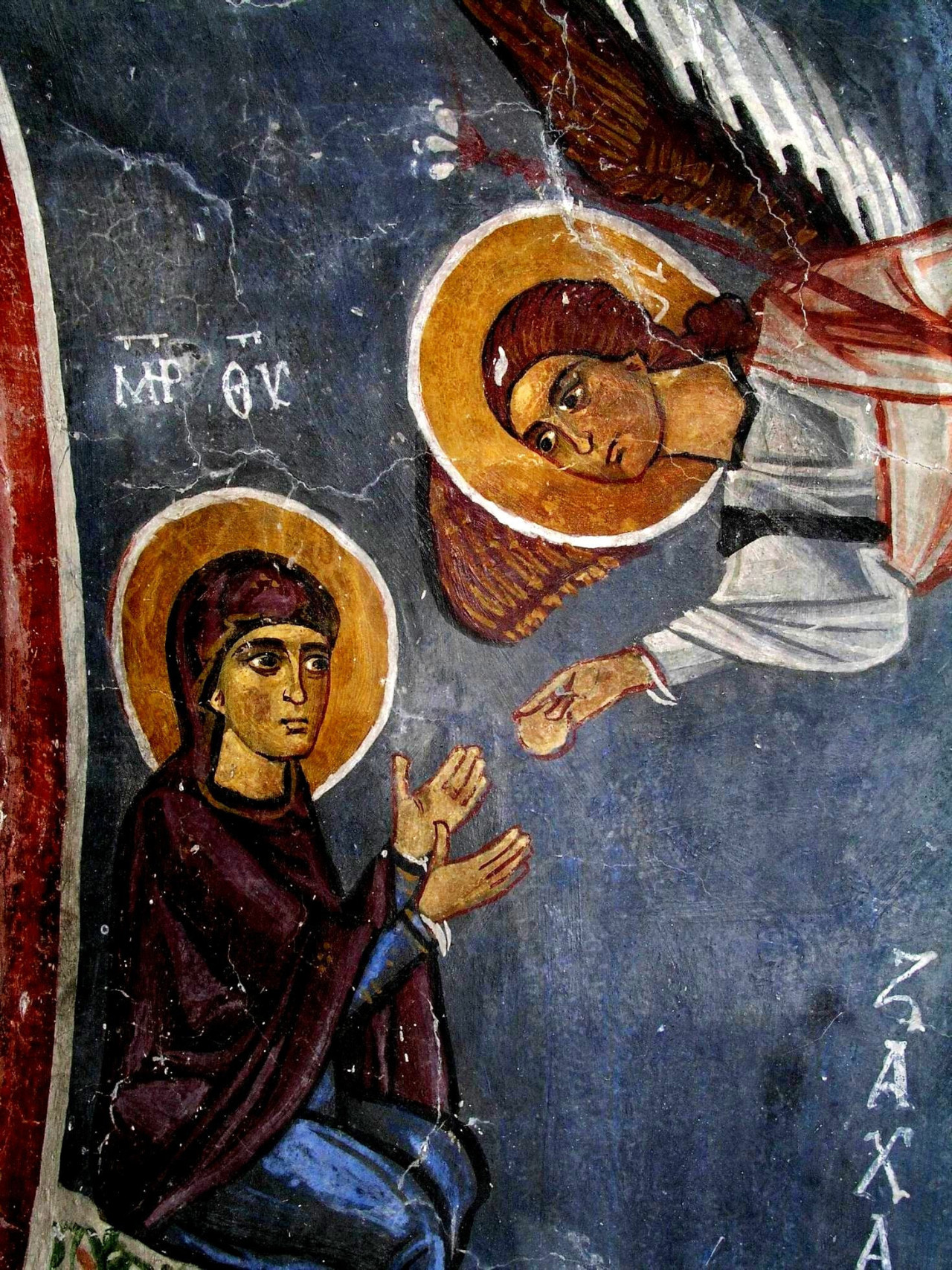 <b>Фреска церкви свт. Николая «под крышей», </b><b>Кипр, Какопетриа</b><b> (роспись 12 в.)</b>