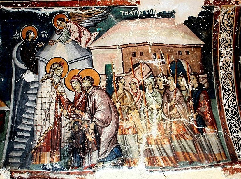 <b>Храм Богородицы в селе Донья Каменица, Сербия (14 в.)</b>