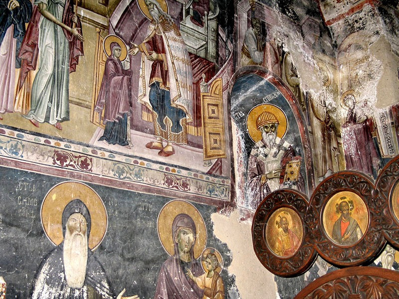 <b>Фрески из </b><b>церкви Иоакима и Анны («Кралевой») в сербском монастыре Студеница</b>