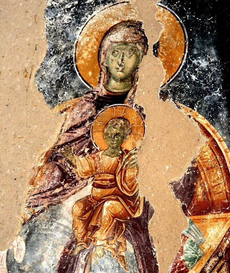 <b>Фреска из </b><b>церкви Иоакима и Анны («Кралевой») в сербском монастыре Студеница</b>