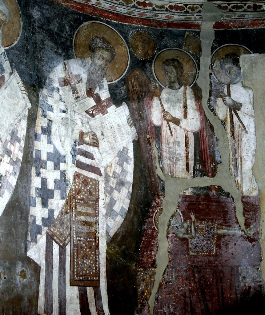 <b>Сербия,
Каран, Белая церковь. Роспись 1340-42 гг.</b>