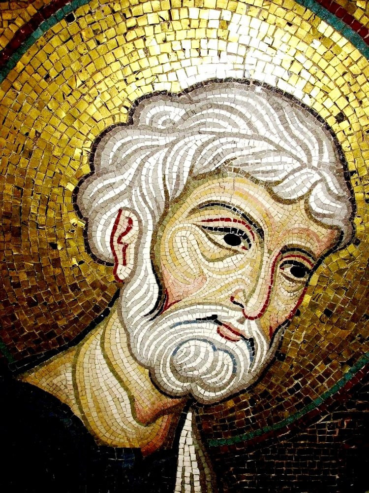 <b>Мозаика Палатинской капеллы в Сицилии.</b><b> Иосиф.</b>