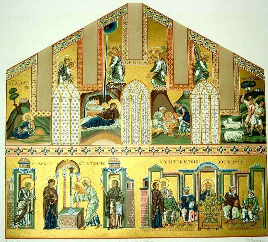 <b>Лист из книги “Il DVOMO di
MONREALE”. Abate Cassinese.</b>