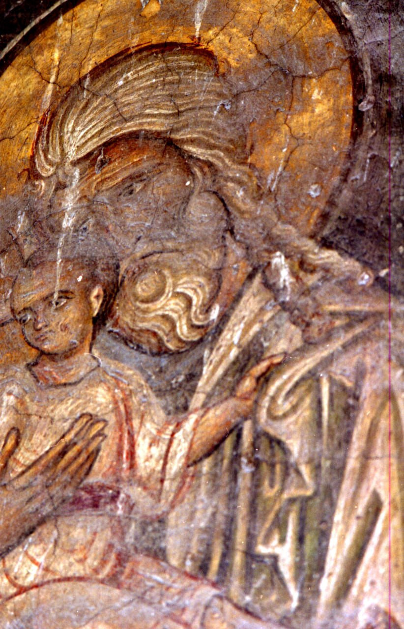 <b>Кастория. Церковь св. Стефана. Фреска конца 12-го - начала 13-го вв.</b>