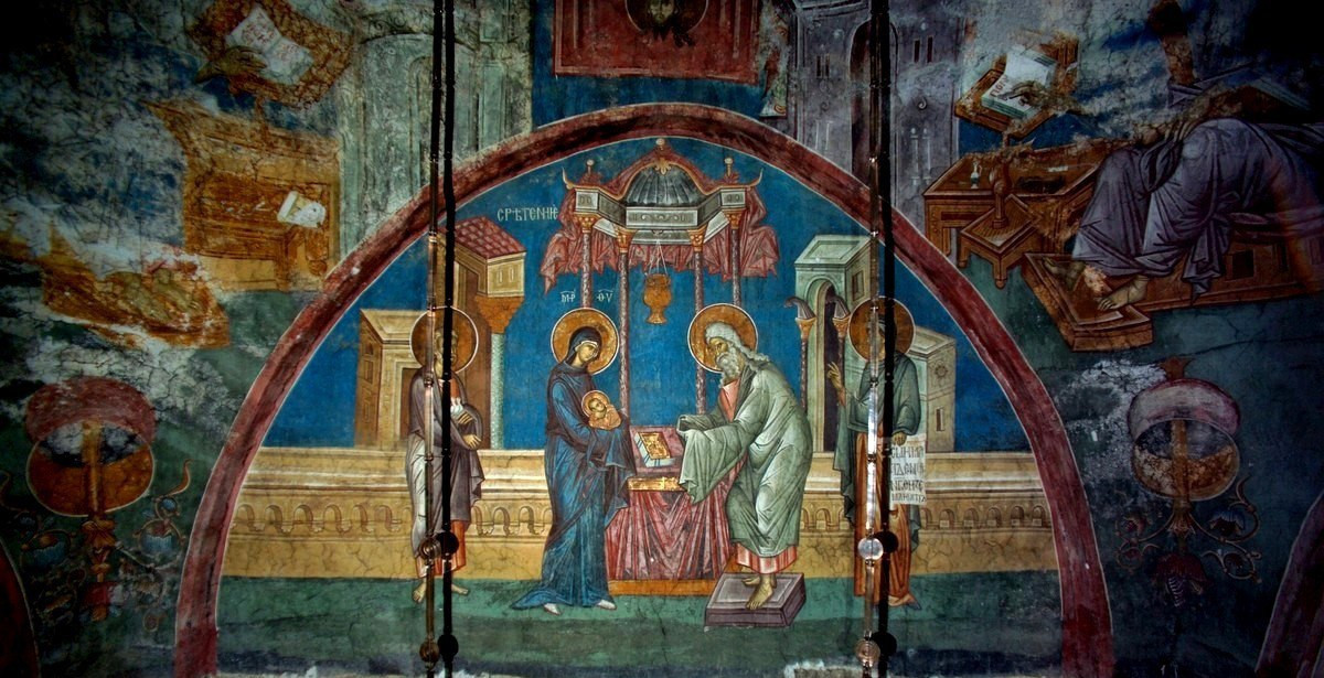 <b>Монастырь
Высокие Дечаны, храм Пантократора, Сербия, Косово, 14 в.</b>