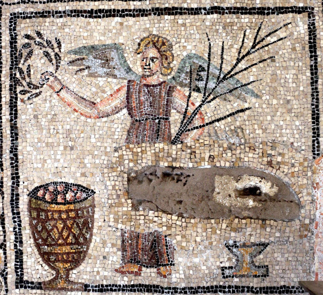 <b>Аквилея</b>,<b> напольная мозаика 313-319 гг.</b>