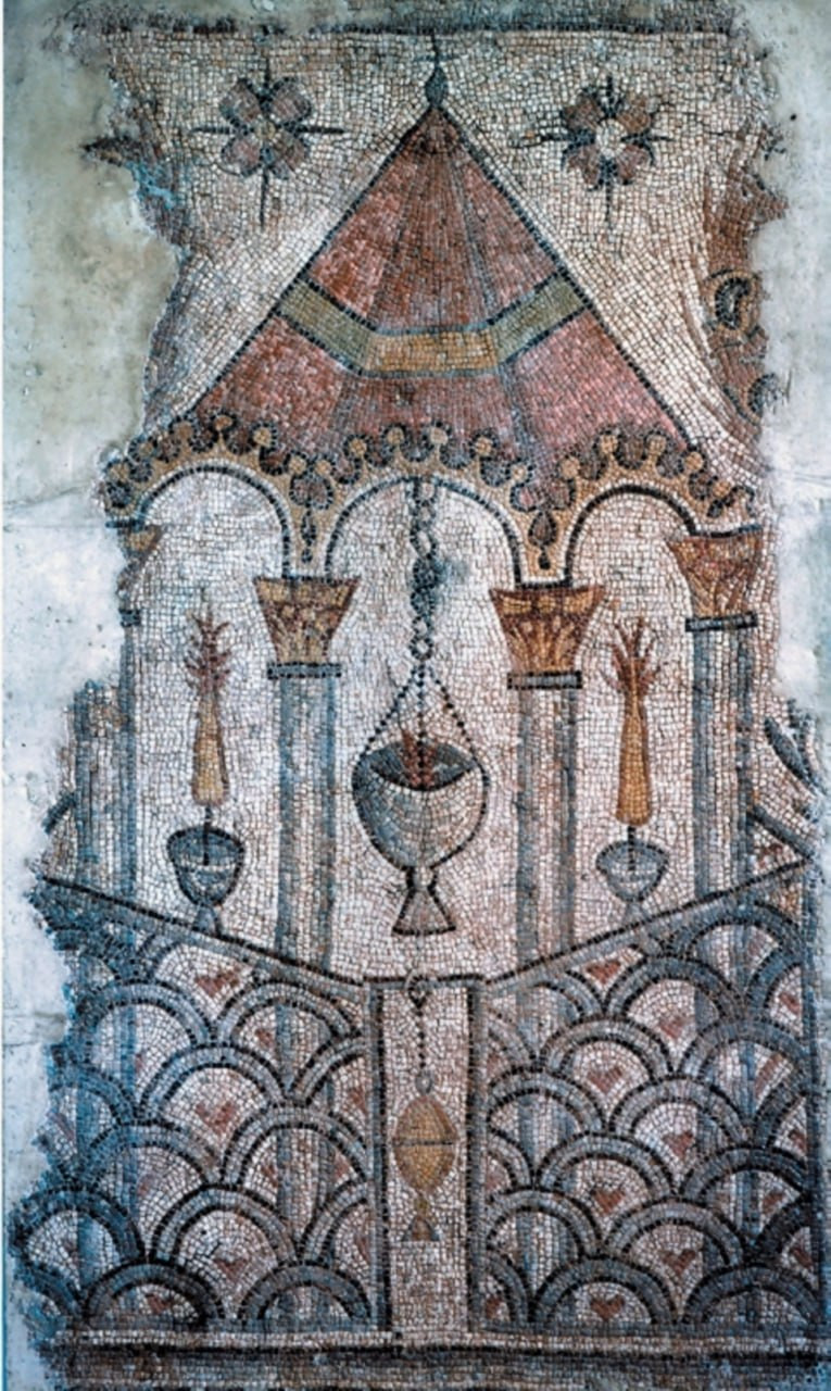 Мозаика с изображением Кувуклия. Сирия, 5-6 вв.
