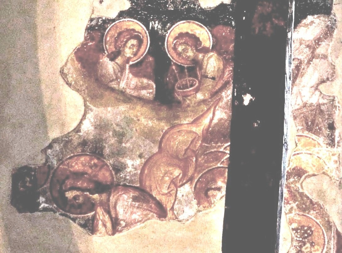 <b>Образ покоя Великой Субботы, </b><b>церковь св. Никиты (Македония, село Чучер, 1318 г.</b>).