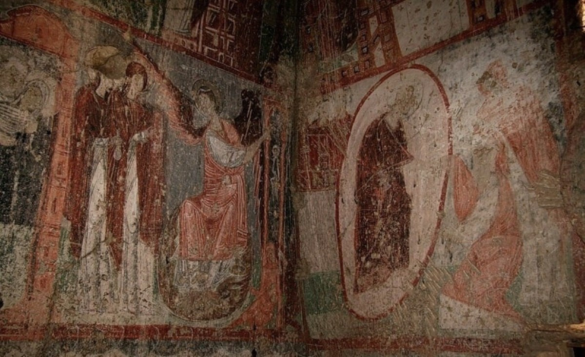 <b>Каппадокия,
Чавушин, церковь св. Иоанна Богослова, роспись сер. 10 в.</b>