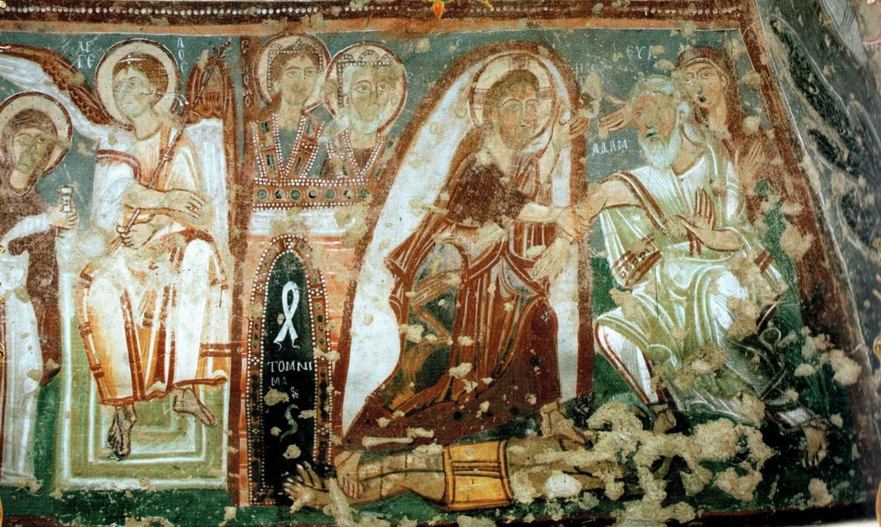 <b>Каппадокия,
ц. «Токалы-килисе» Старая, роспись 10 в.</b>