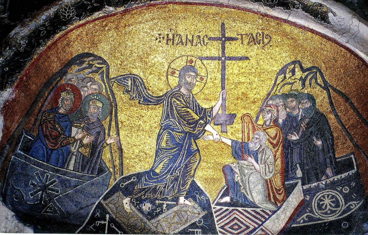 <b>Мозаика в монастыре
Неа Мони на острове Хиос</b>